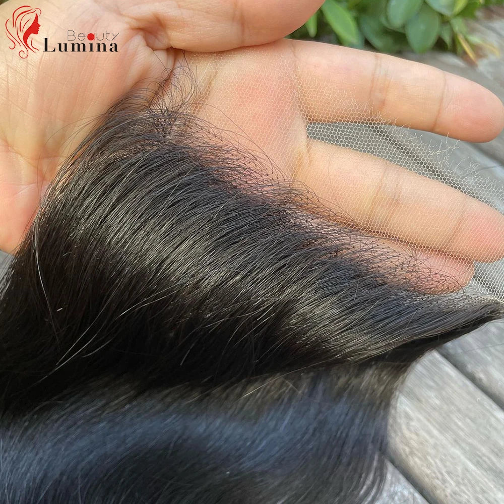 HD 13x4 Lace Frontal Closure Only Body Wave Human Hair Real Transparent