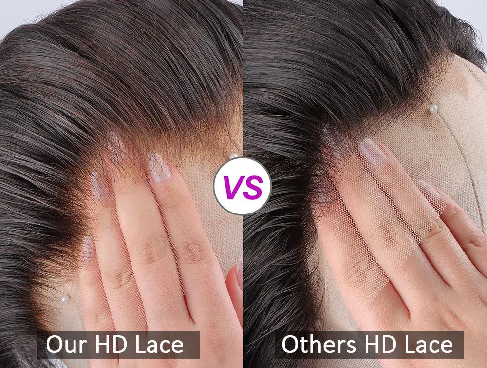 Hidden Invisible Strap Full HD Lace Glueless Wig Straight Chocolate Brown Front