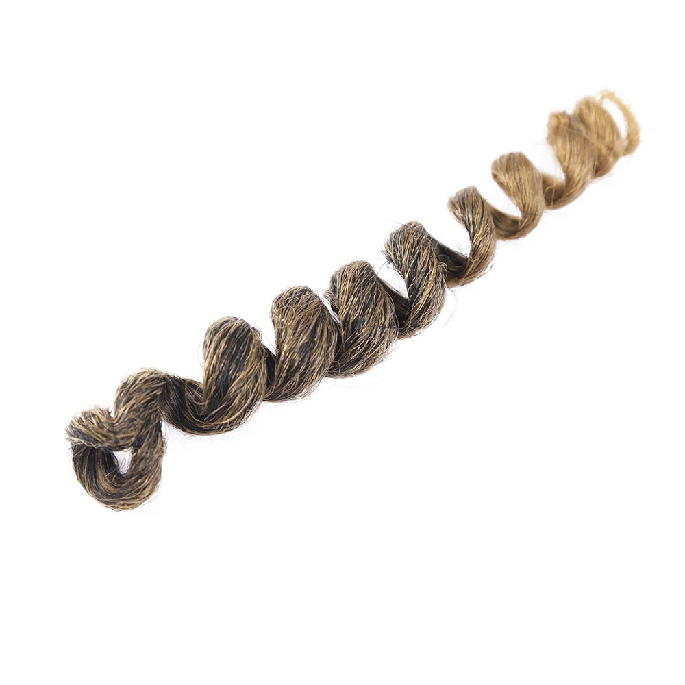 Synthetic Ombre Jumpy Wand Curl Crochet Braids Jamaican Bounce For Africa Braiding Hair Extensions Pre-Twisted