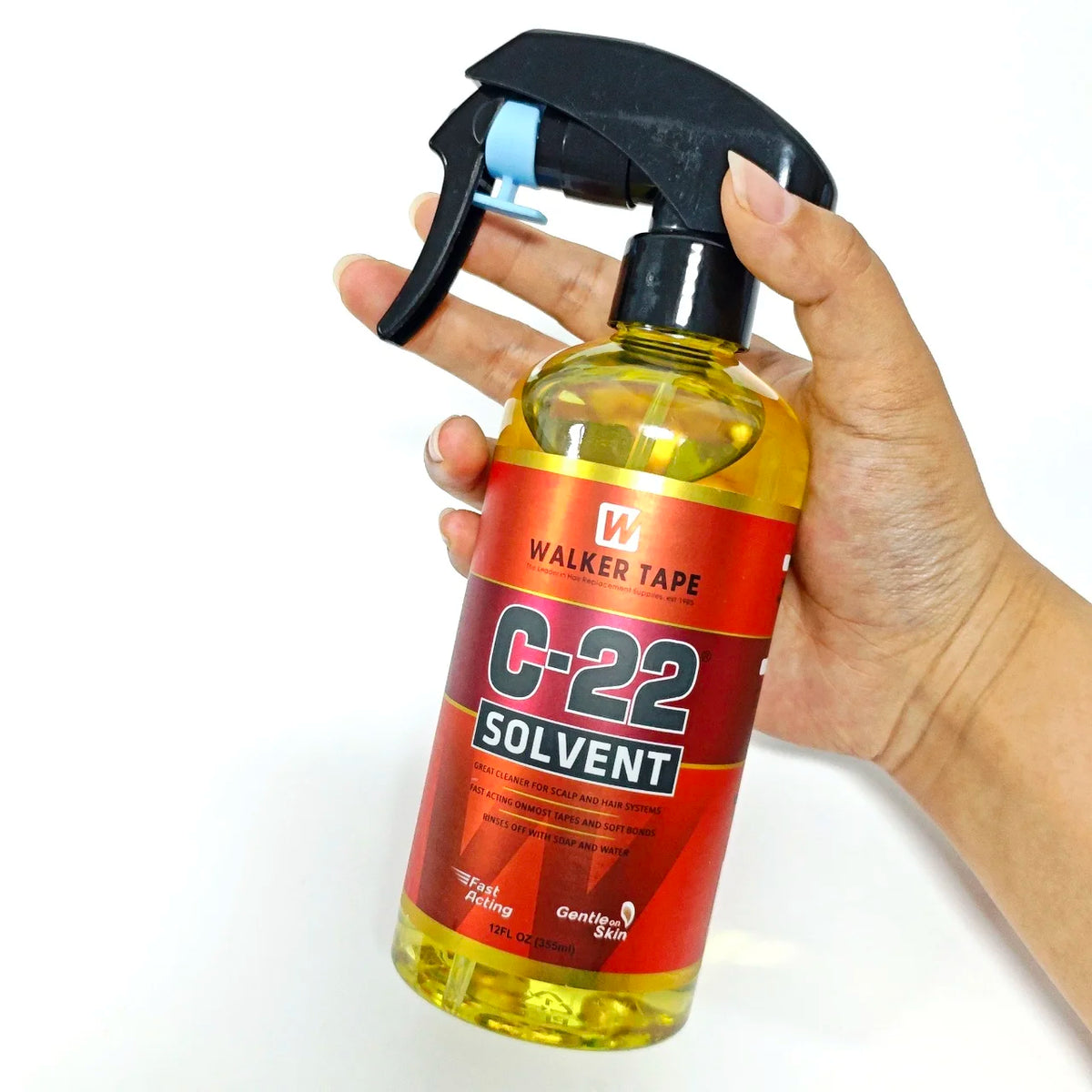Remover C22 Solvent 355ml Spray Fast Acting Lace Wig Remover Adhesive Remover for Hair Systems Toupee Skin-Friendly