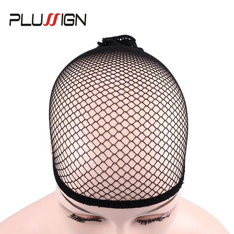 Black Brown Skin Color Liner Wig Cap Breathable Comfortable Hair Net Open