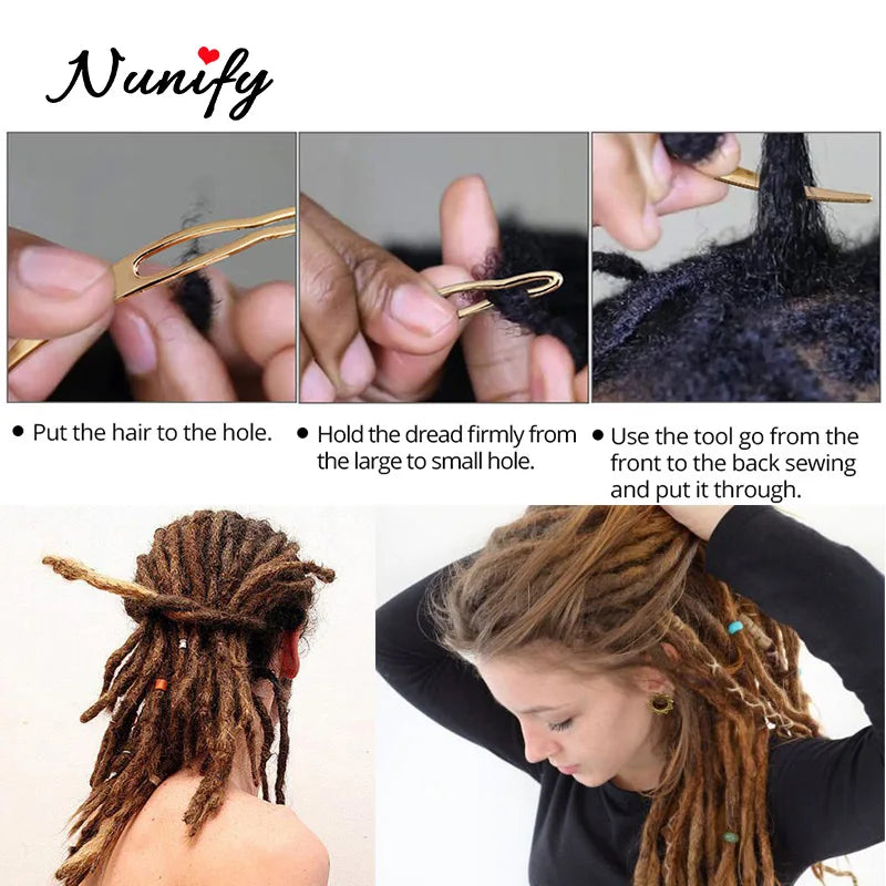 Interlocking Tools Locs Deadlocks Needle Blonde Hair Needles Easylocks Crochet Tool Hook
