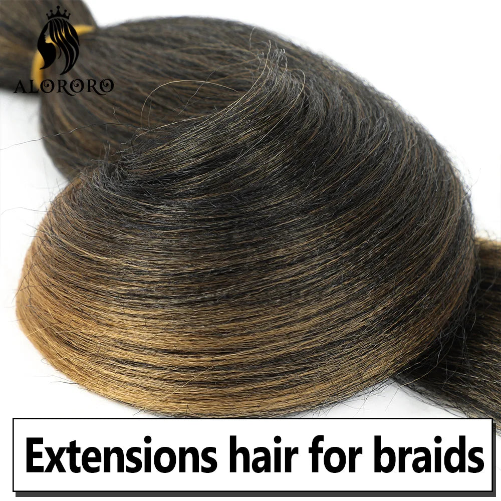16/20/22/26/30/42 Braiding Hair Pre Stretched Long Boho Knotless Braids Synthetic Box Extension