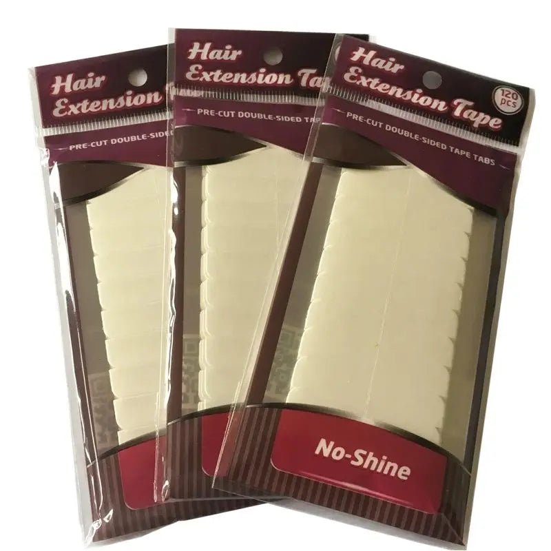 Tabs/lots Sheets 0.8cm*4cm No Shine White Adhesive Tape Waterproof Hair Extension