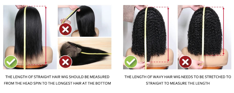 Afro Curly Human Hair Wigs Bangs, 250% Density Glueless Short Bob Fringe
