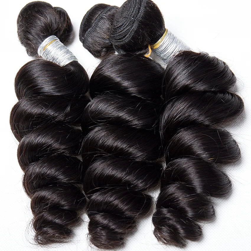 Loose Wave Human Hair Bundles Raw Brazilian Extension Deep Or Deal