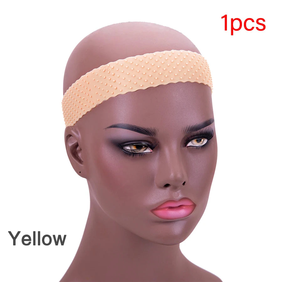 Quality Silicone Band For Wigs High-Elasticity Silicone Wig Headband Invisibility Wigs Grip Headband Non Slip Wig Grip Band