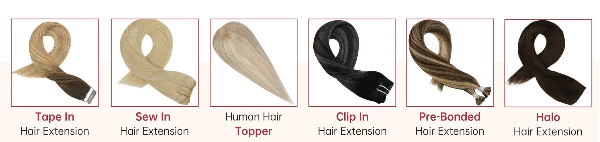 Nano Bead Hair Extensions Human Cold Fusion Tip Link 50G/50S Loop Pre