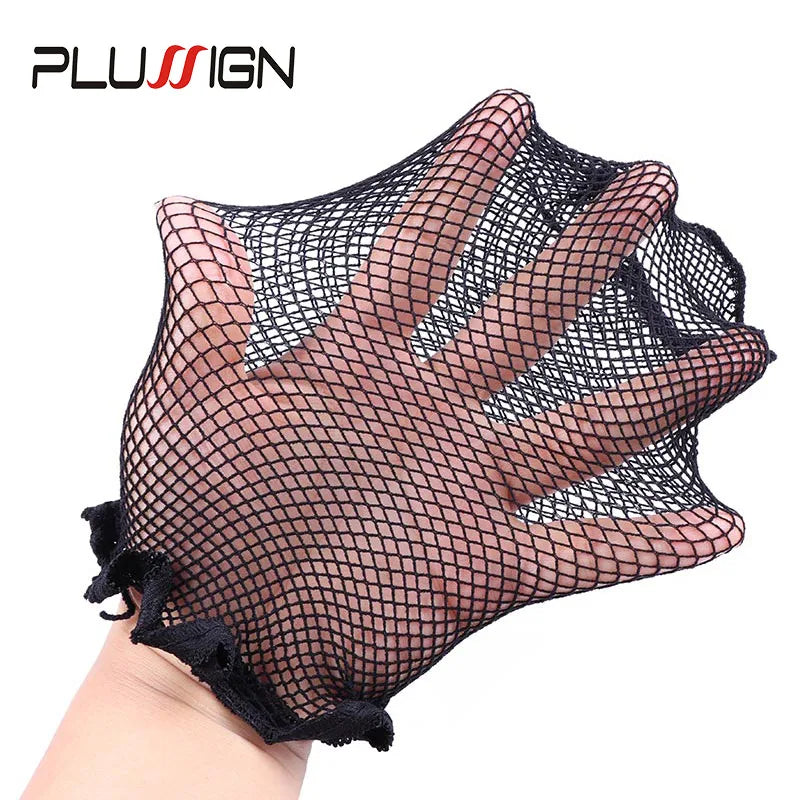 Black Brown Skin Color Liner Wig Cap Breathable Comfortable Hair Net Open