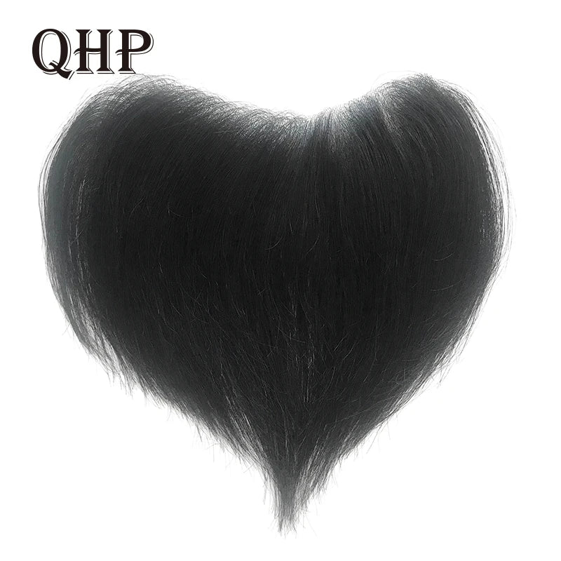 Toupee Front Hairine Indian Human Hair Replacement System Natural Men's Capillary Prothesis