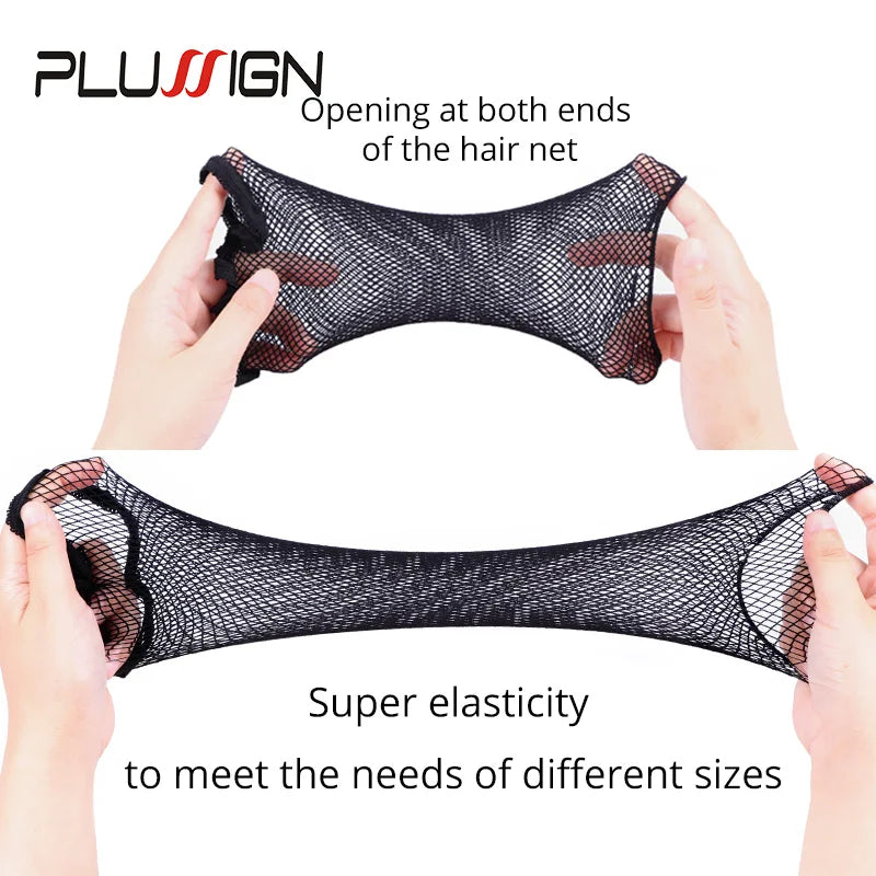 Black Brown Skin Color Liner Wig Cap Breathable Comfortable Hair Net Open