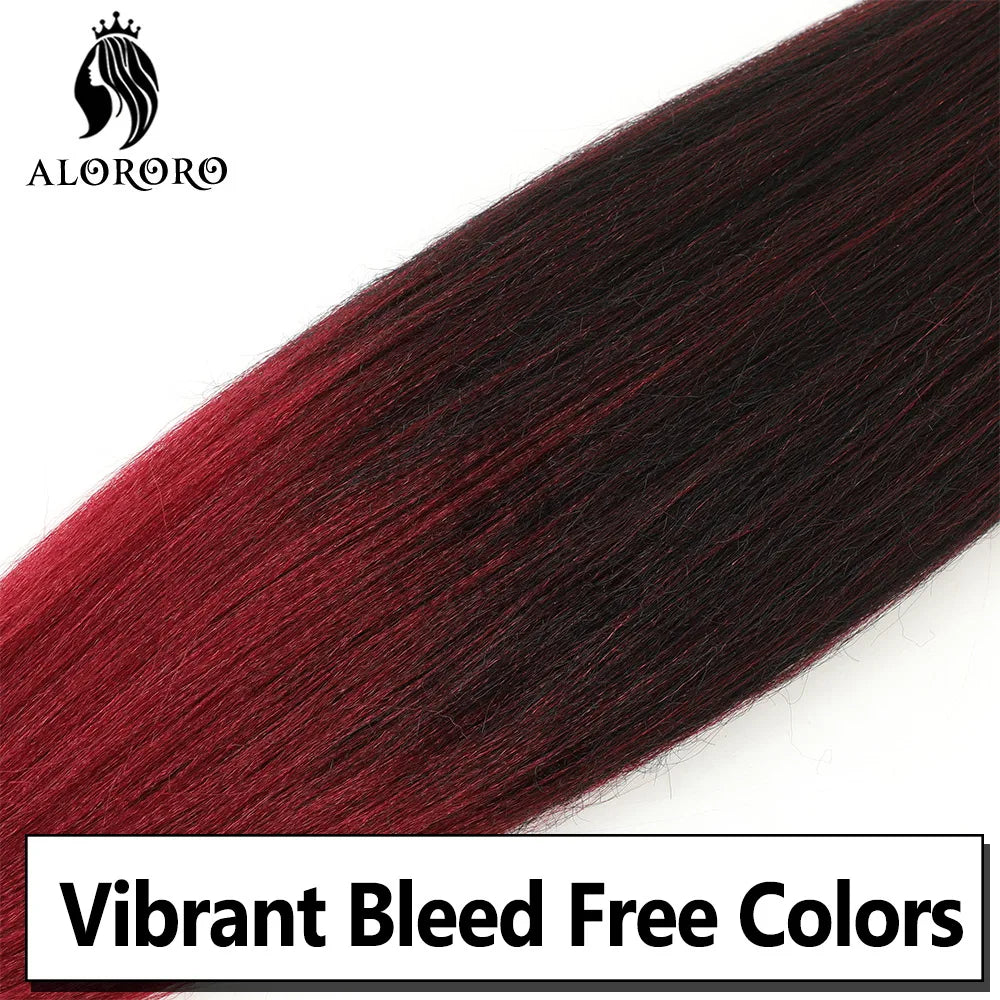 16/20/22/26/30/42 Braiding Hair Pre Stretched Long Boho Knotless Braids Synthetic Box Extension
