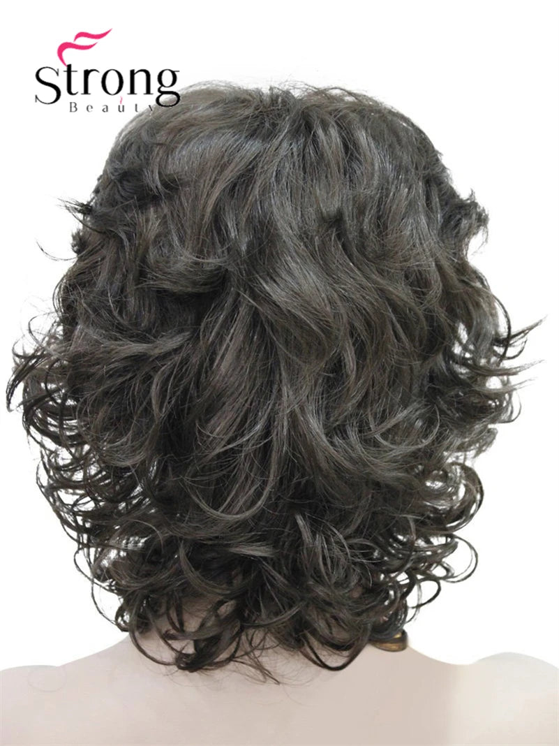 Women's Short Curly Heat Resistant Synthetic Auburn Hair Wigs COLOUR CHOICES