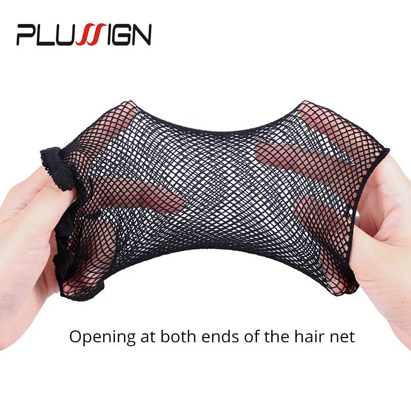 Black Brown Skin Color Liner Wig Cap Breathable Comfortable Hair Net Open