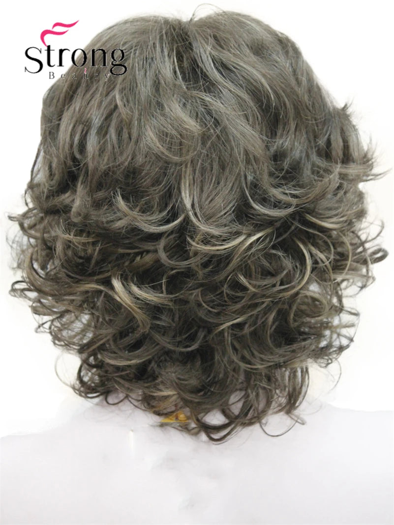 Women's Short Curly Heat Resistant Synthetic Auburn Hair Wigs COLOUR CHOICES