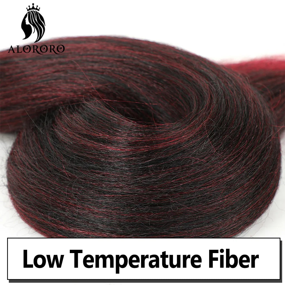 16/20/22/26/30/42 Braiding Hair Pre Stretched Long Boho Knotless Braids Synthetic Box Extension