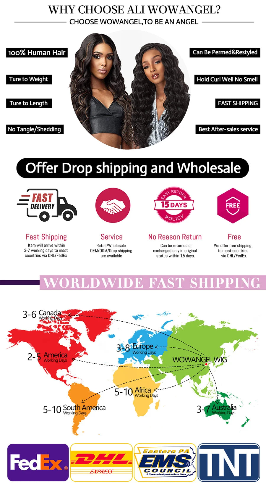 Straight Human Hair Bundles with 2x6 HD Lace Closure, Deep Part