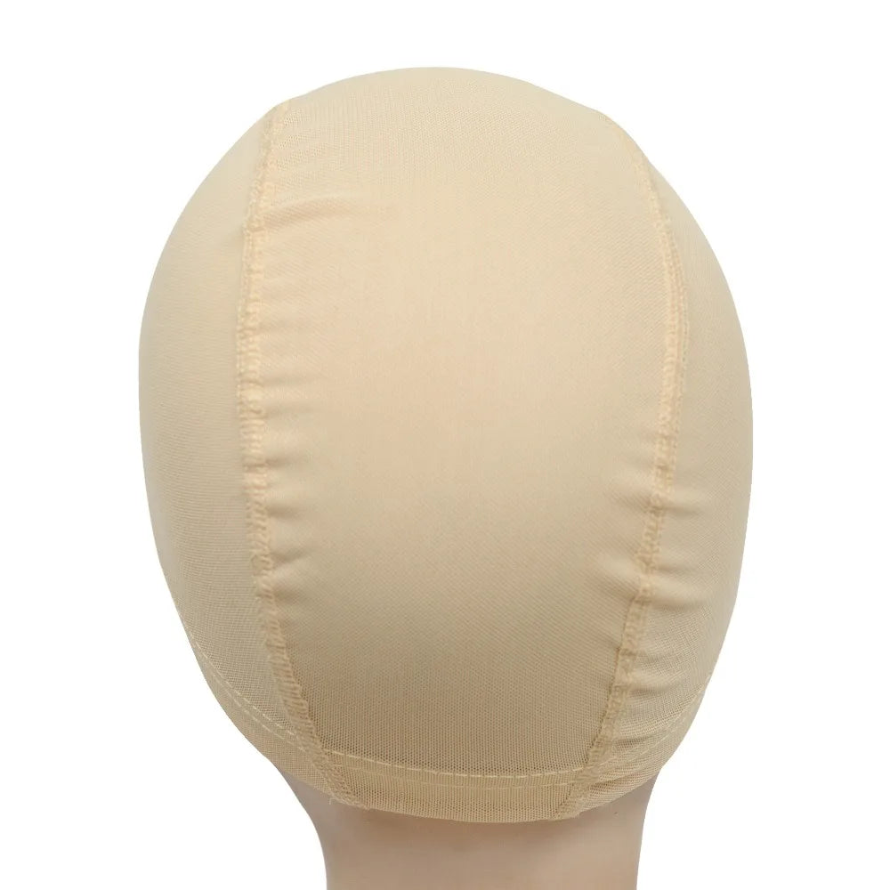 Mesh Dome Cap for Making Wigs, Stretchable Weaving Cap, Elastic Nylon Breathable Hairnet
