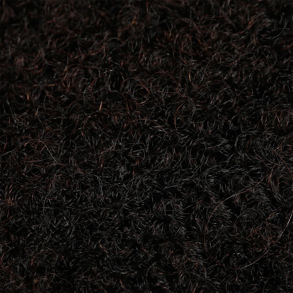 Remy Afro Kinky Curly Bulk Human Hair for Braiding, 50g/pc, Natural Colour, No Weft