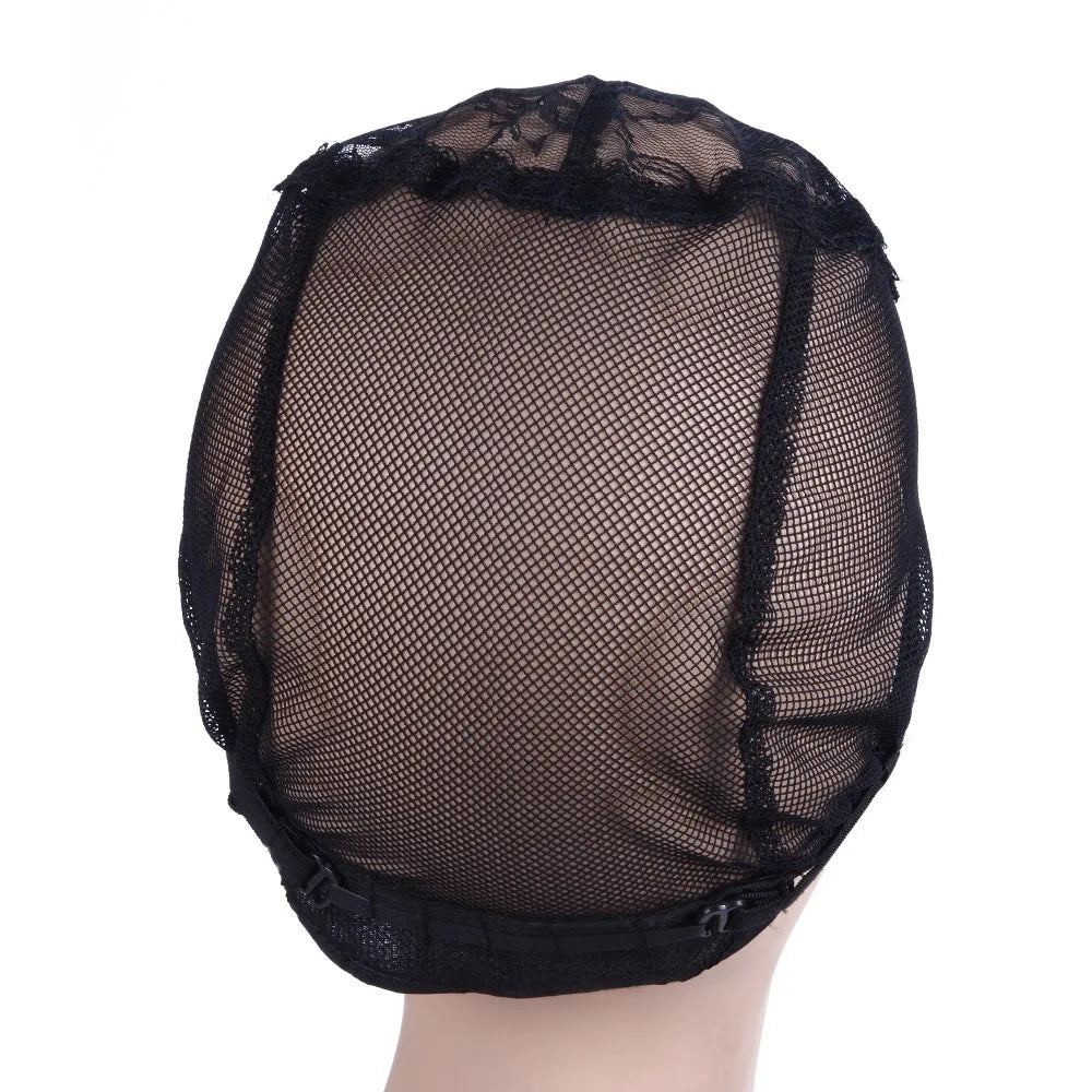 Wig Cap Making Adjustable Strap On The Back Weaving Size Glueless Hair