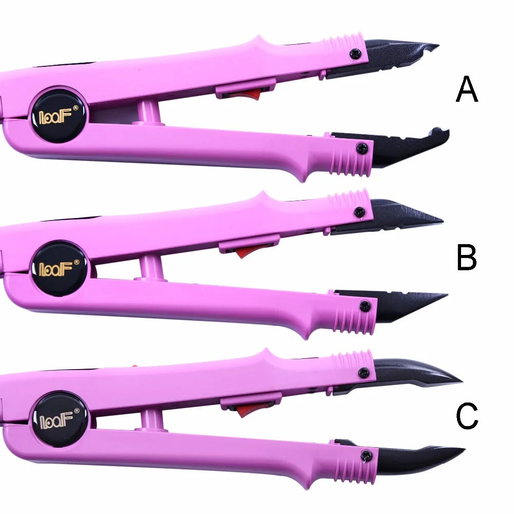 1pc JR-611 A/B/C Tip Constant Temperature Heat Iron for Hair Extension Fusion Iron Keratin Melting Tools Hair Connector