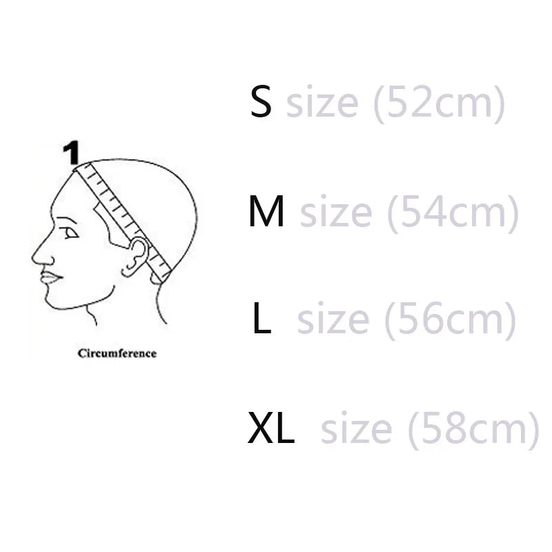 Wig Cap Making Adjustable Strap On Back Glueless Weaving Hair Net Hairnets