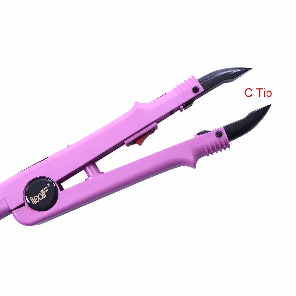 1pc JR-611 A/B/C Tip Constant Temperature Heat Iron for Hair Extension Fusion Iron Keratin Melting Tools Hair Connector