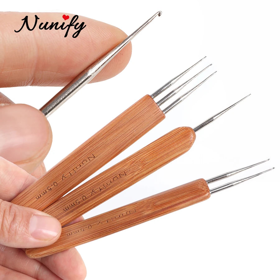 0.5Mm 0.75Mm Dreadlock Needle Crochet Hook Dread Hair Brand Braids