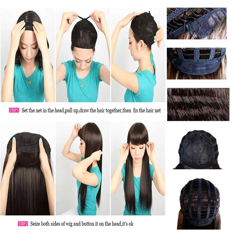 Synthetic Wig Cosplay White Red Green Blue Pink Yellow Hair Short Layer