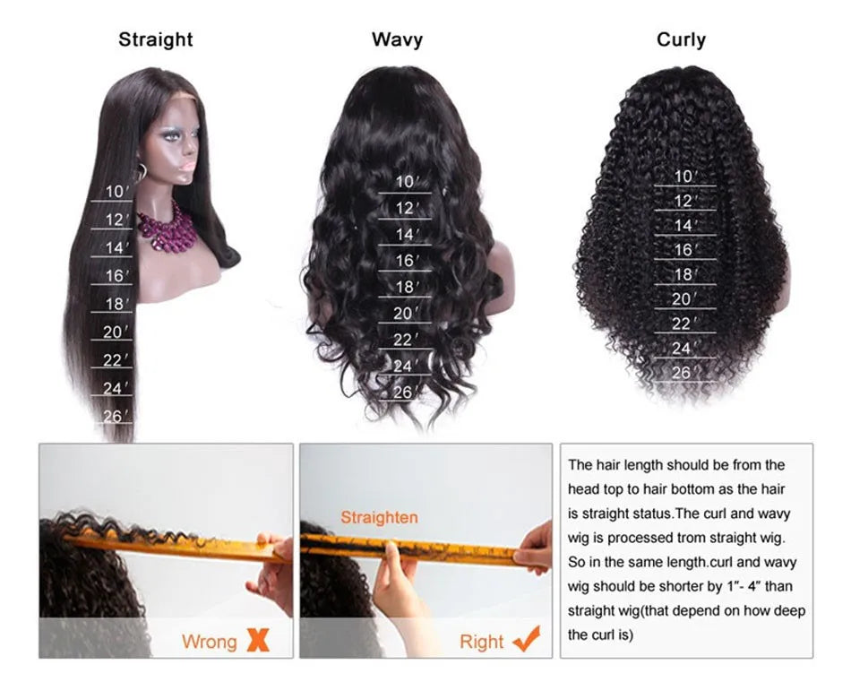 Wavy Pre-Cut Full Lace Wig for Men, Short Pixie, Transparent Lace
