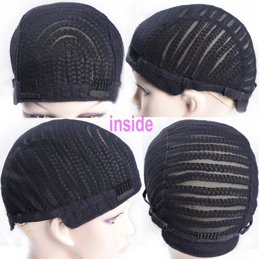 Black Super Elastic Cornrow Cap Weave Crochet Braid Wig Making Top Selling