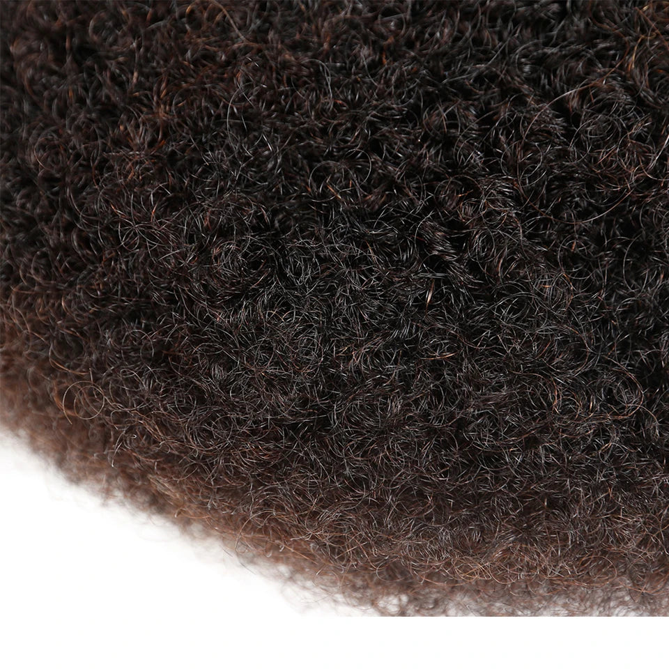 Remy Afro Kinky Curly Bulk Human Hair for Braiding, 50g/pc, Natural Colour, No Weft
