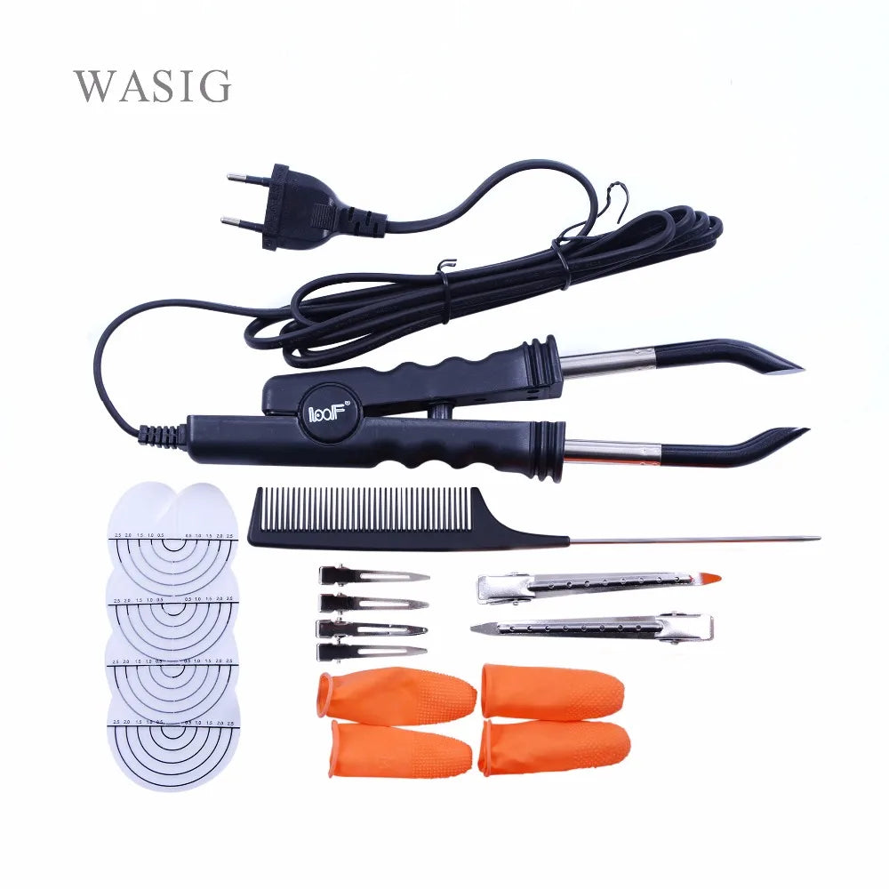Constant Heat Iron Hair Connector Flat Plate Fusion Extension Keratin Bonding Salon