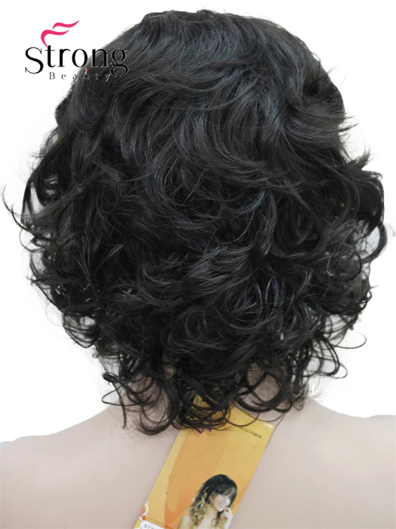 Women's Short Curly Heat Resistant Synthetic Auburn Hair Wigs COLOUR CHOICES