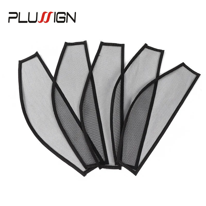 Hairnet Clip in Hair Black 140D Hexagonal Net Make Ponytail Extension Material