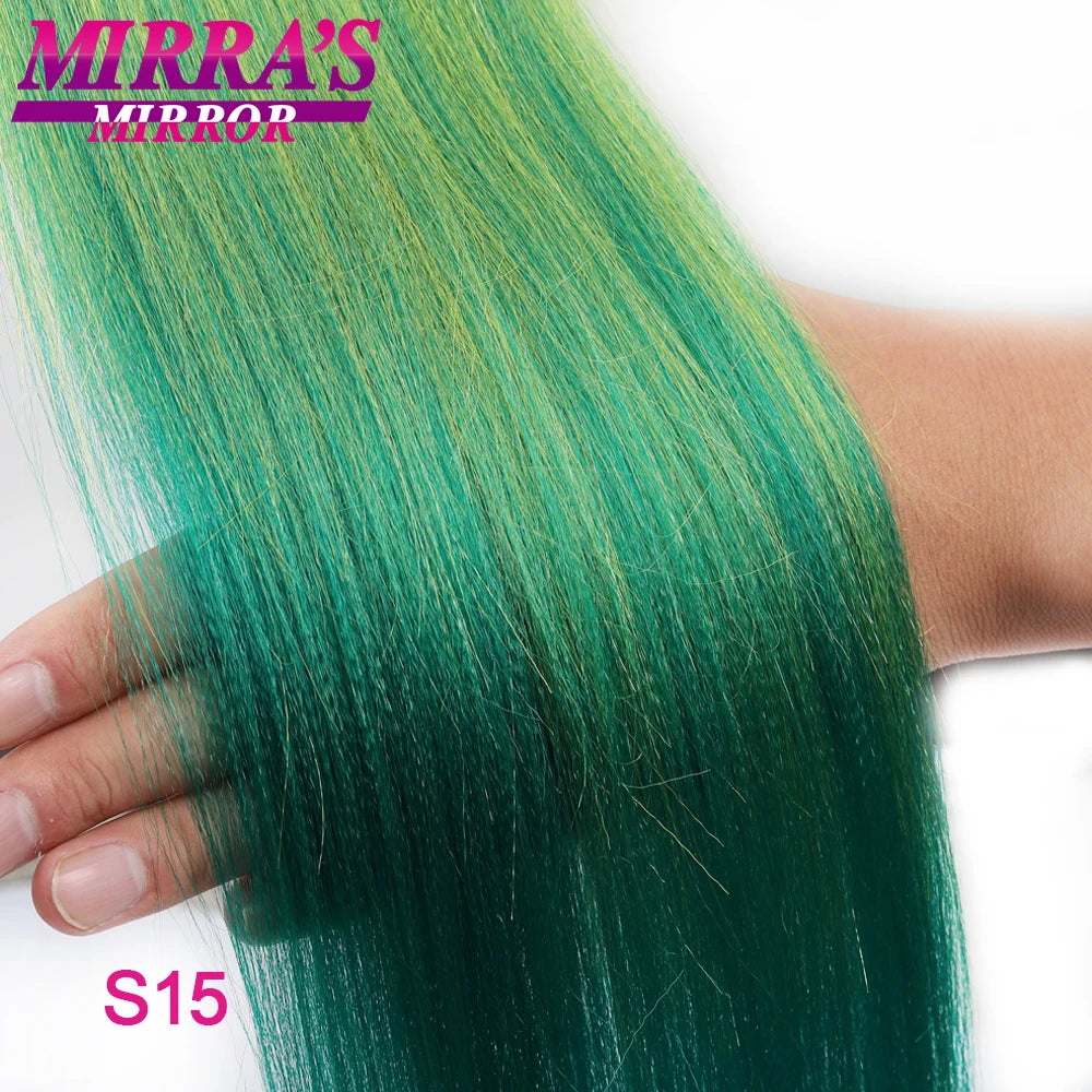 Pre Stretched Braiding Hair Pack Braids Synthetic Extensions Temperature Fiber Support Logo