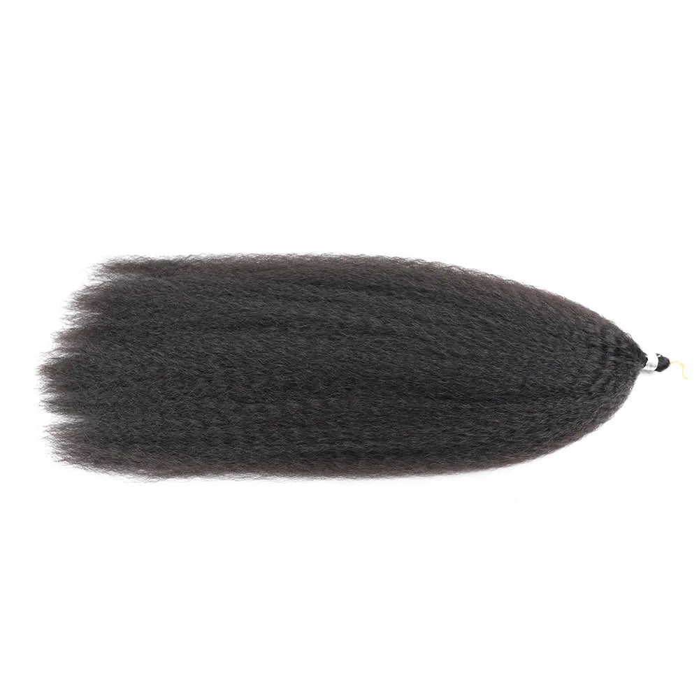 Synthetic Crochet Braiding Hair Extensions Afro Kinky Curly Fake Braids Strand Hook
