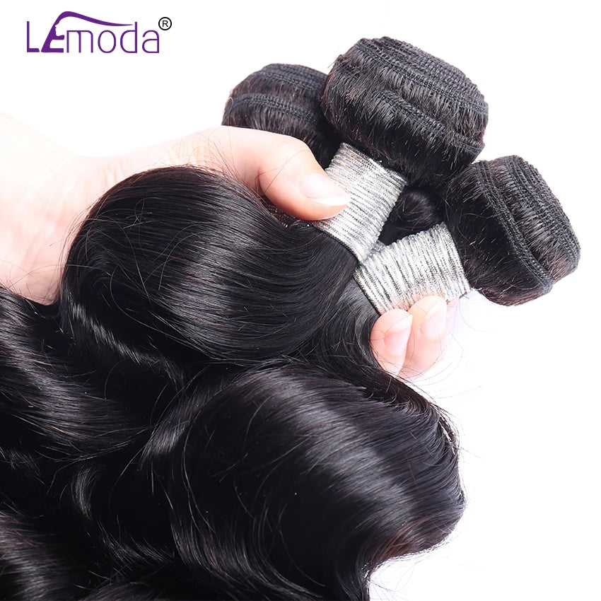 Loose Wave Human Hair Bundles Raw Brazilian Extension Deep Or Deal