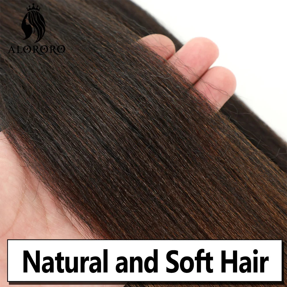 16/20/22/26/30/42 Braiding Hair Pre Stretched Long Boho Knotless Braids Synthetic Box Extension