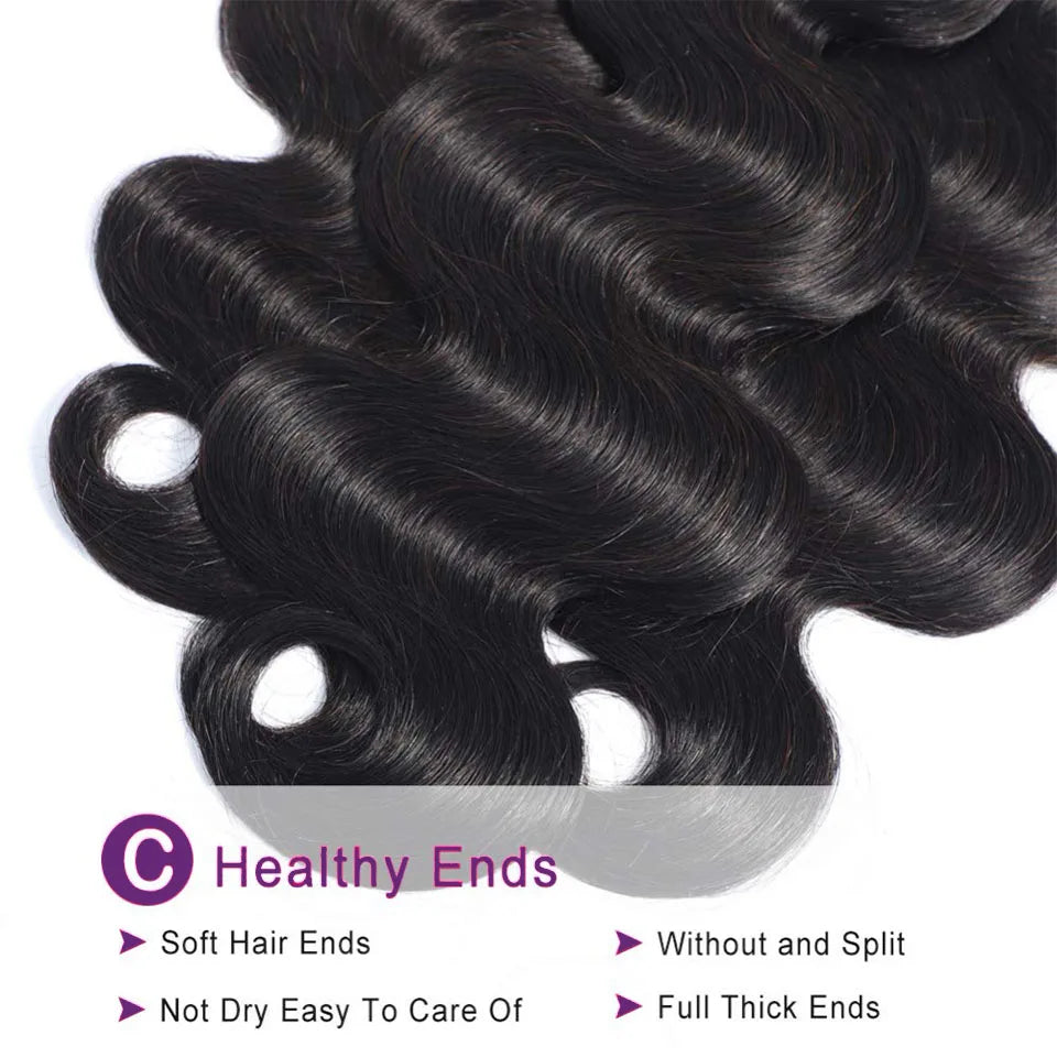 Loose Body Wave Virgin Raw Indian Wholesale Human Hair 3/4 Bundles Deal
