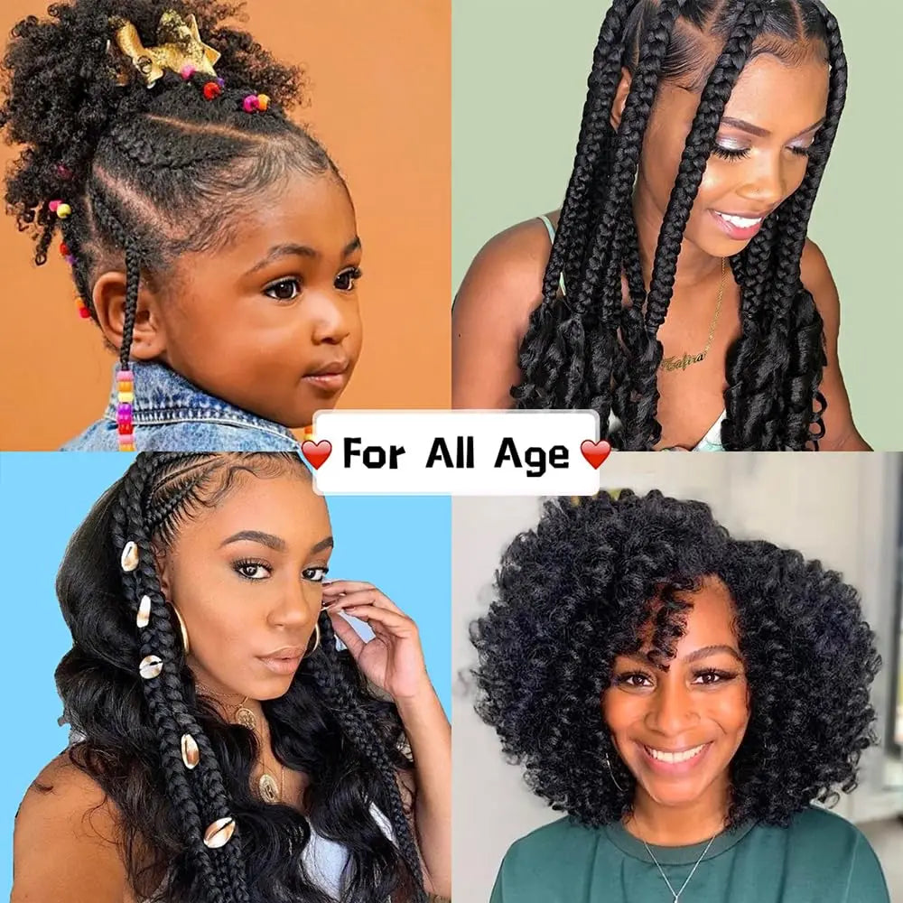 Braiding Hair Human Bulk Deep Wave Braids No Weft Extension 50-80cm