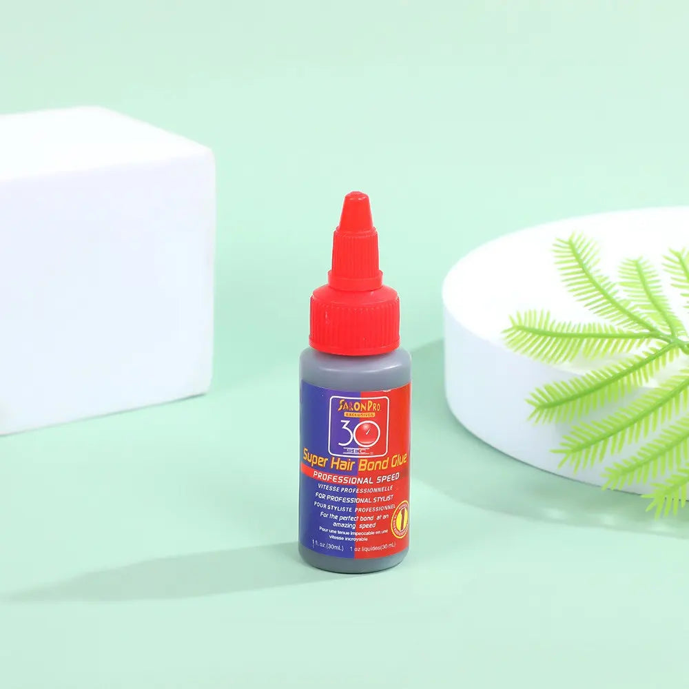 Waterproof Wig Glue and Remover - Super Bonding Adhesive for Lace Front Wigs, Closures and Hair Extensions (30ml/118ml)