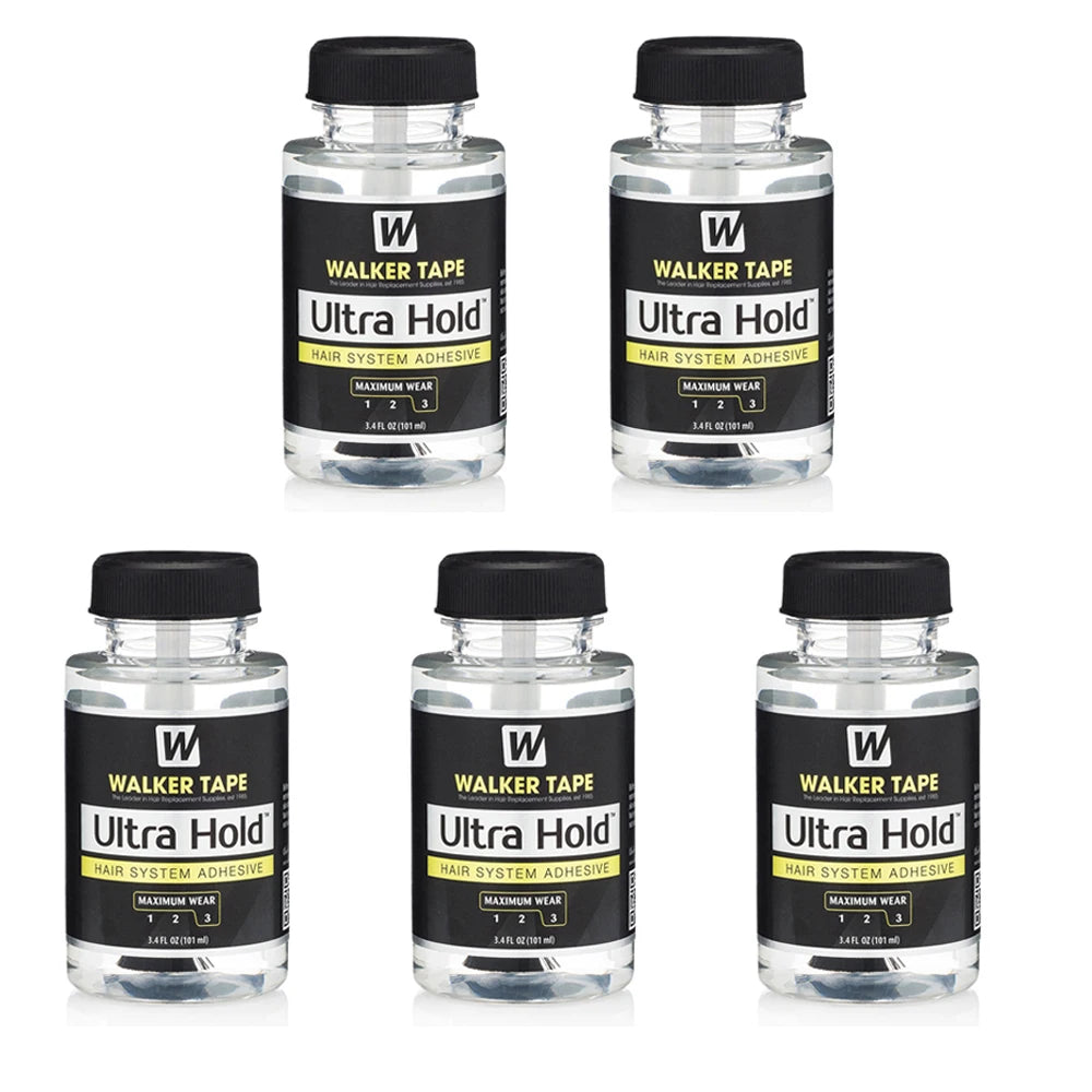 Wholesale 3/5/10Pcs Extreme Strong Hold Lace Glue 15/41/101ml Waterproof Hair Glue for Lace Wig/Toupee/Closure