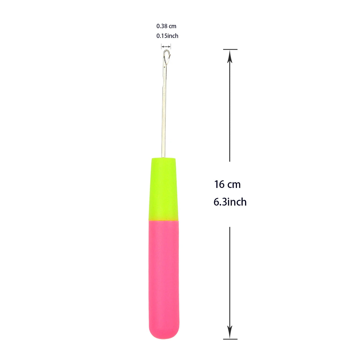 Dreadlock Crochet Hook Needle for Hair Weaving, 0.38cm / 0.5cm