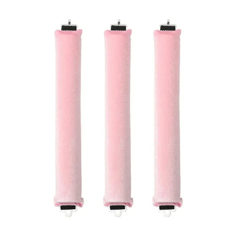 Heatless Hair Curler Curling Rod Headband No Heat Rollers Satin Lazy Curls