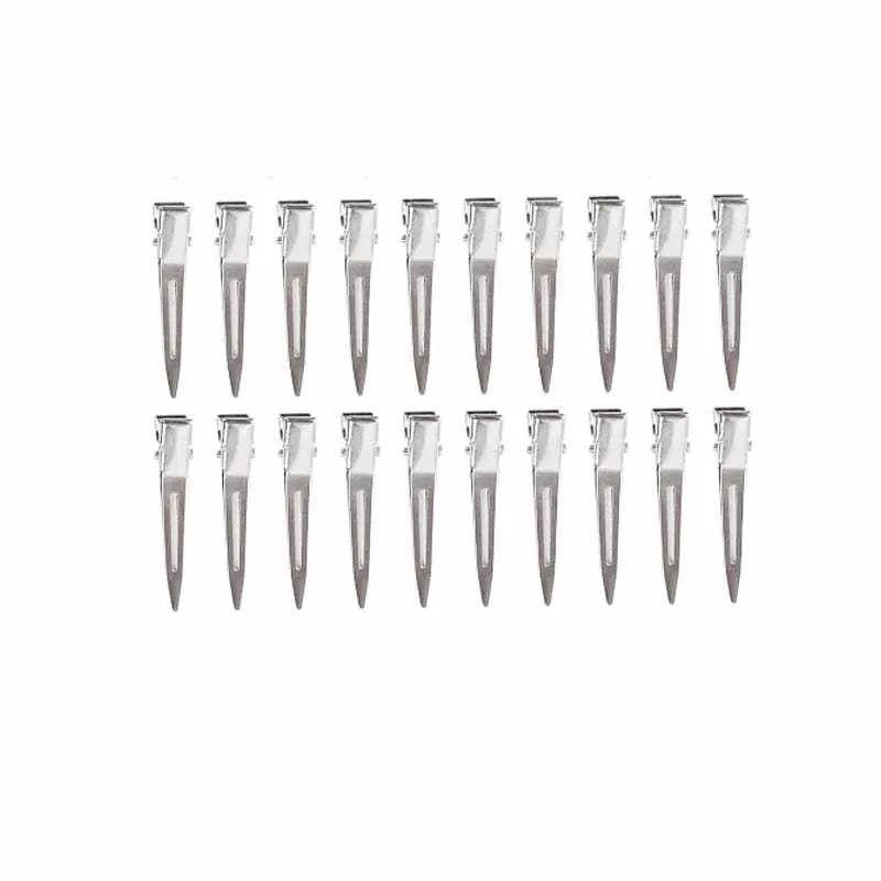 Professional No Bend Hair Pins, No Crease Curl Clips for Salon Styling