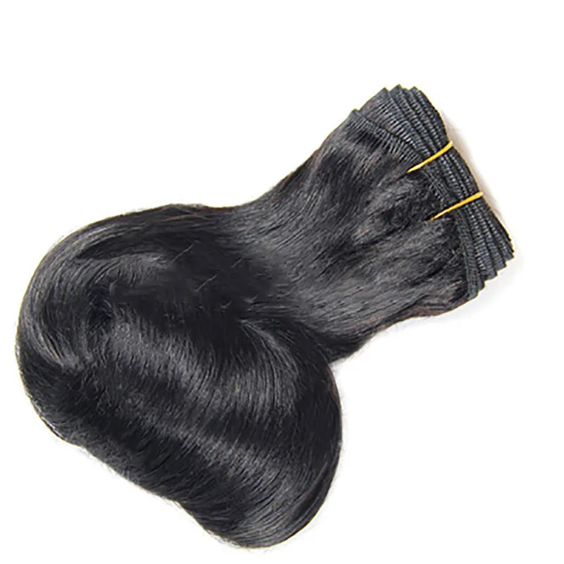 Natural Color Human Hair Egg Curly Weave Bundle, Soft and Bouncy, Brazilian Virgin Remy