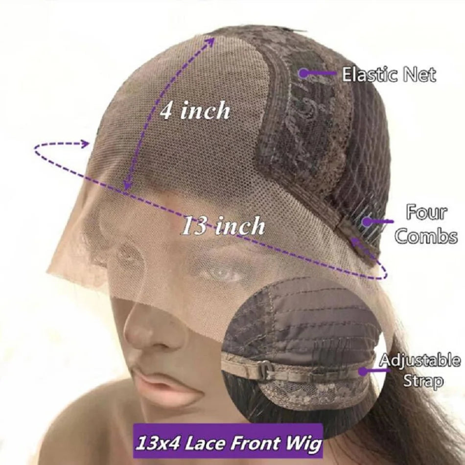 Human Lace Front Wigs Pre Plucked Bleached Knots Highlight Light Blonde Colored