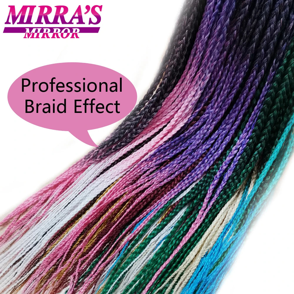 Synthetic Pre Stretched Braiding Hair To Make Senegalese Box Braid Natural Soft