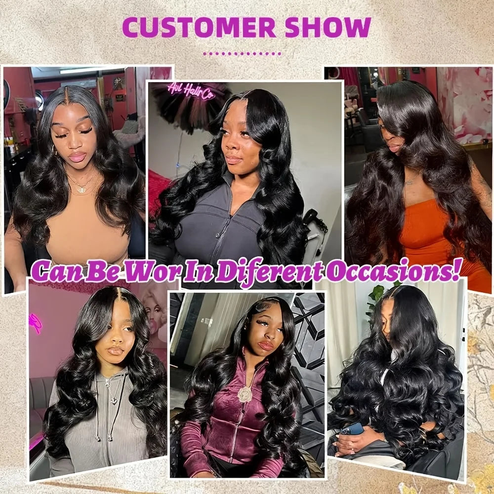 12A Body Wave Bundles Human Hair Natural Black Raw 1/3/ Sew in
